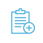 健康診断を示す診断書のアイコン